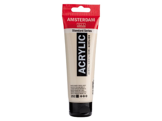 292 Napelsgeel Rood Licht 120 ml Tube Acrylverf Amsterdam