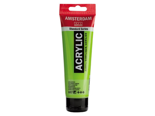 617 Geelgroen 120 ml Tube Acrylverf Amsterdam