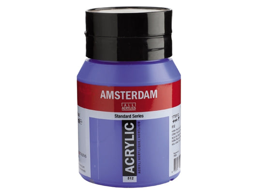 Amsterdam Acryl 500ml 512 Kobaltblauw (ultramarijn)