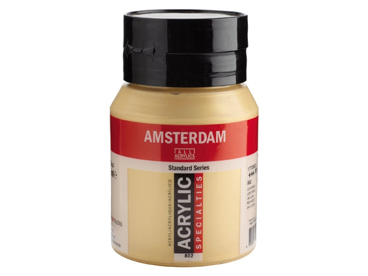 Amsterdam Acryl  500ml  802  Lichtgoud