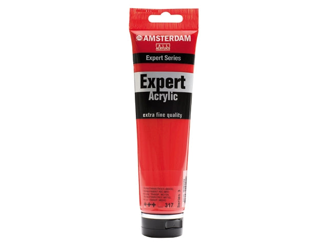 150ml 317 S3  Transparant rood middel Amsterdam Expert