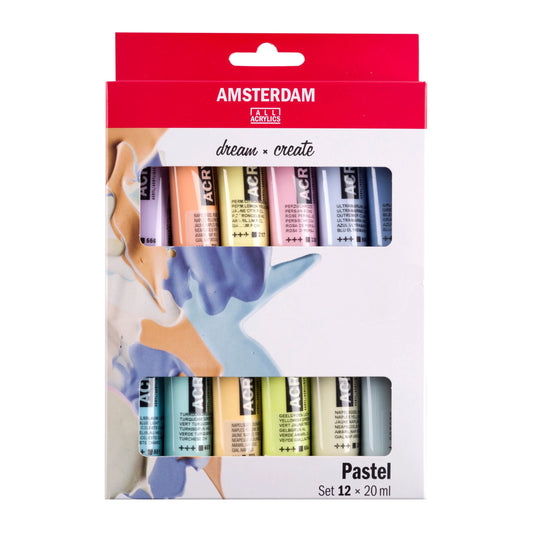 Amsterdam Acrylverf Set Pastel 12x20 ml