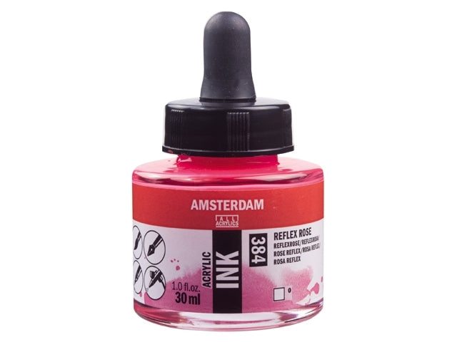 Reflexrose 384 Amsterdam Acryl Inkt 30 ml. Neon