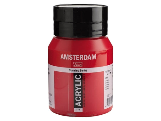 Amsterdam Acryl 500ml 318 Karmijn