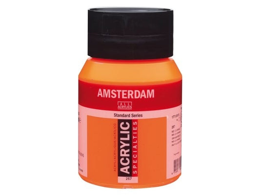 Amsterdam Acryl 500ml 257 reflexoranje Neon