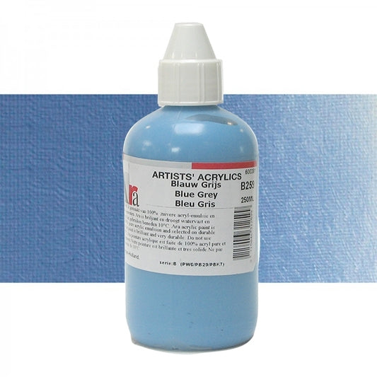 ARA 250ml  B259  BLAUW GRIJS Artists Acrylics