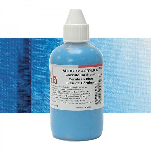 ARA 250ml  E39  CERULEAN BLAUW Artists Acrylics