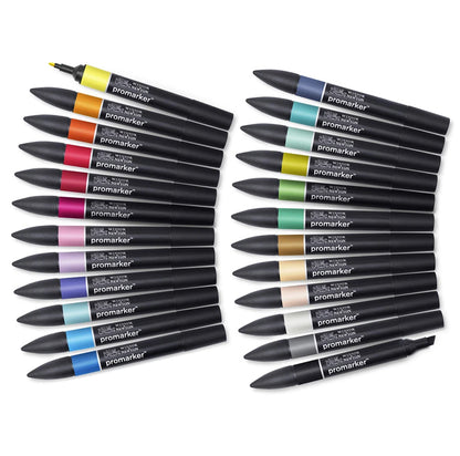 Promarker 24 set - Arts and Illustration Winsor & Newton