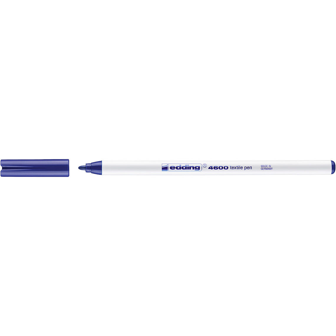 Edding 4600 Textielstift Blauw 1mm punt