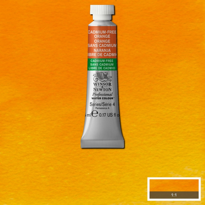 Cadmium FREE Orange 5ml  899 S4 Artist's Aquarel Winsor & Newton