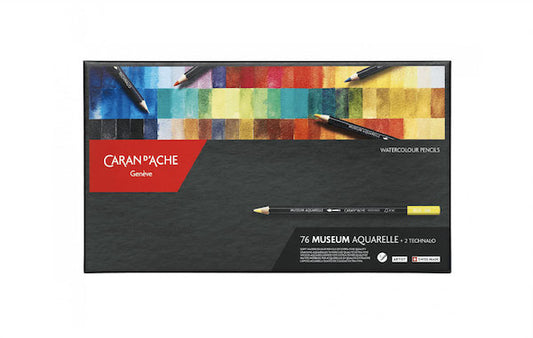 Museum aquarel doos 76 kleuren set Caran D'Ache