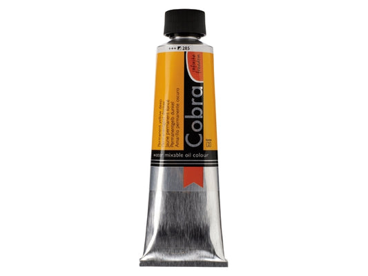 Cobra  150ml  285 S2  Permanentgeel Donker Waterverdunbare Olieverf