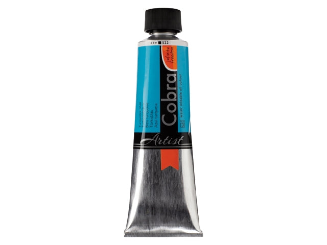 Cobra  150ml  522 S3  Turkooisblauw Waterverdunbare Olieverf