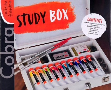 Cobra Waterverdunbare olieverf Study Box