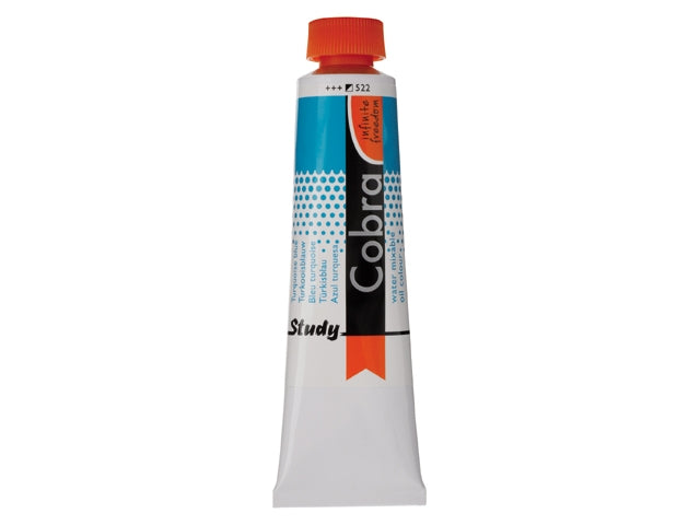 Cobra 40ml  522 S3  Turkooisblauw Waterverdunbare Olieverf