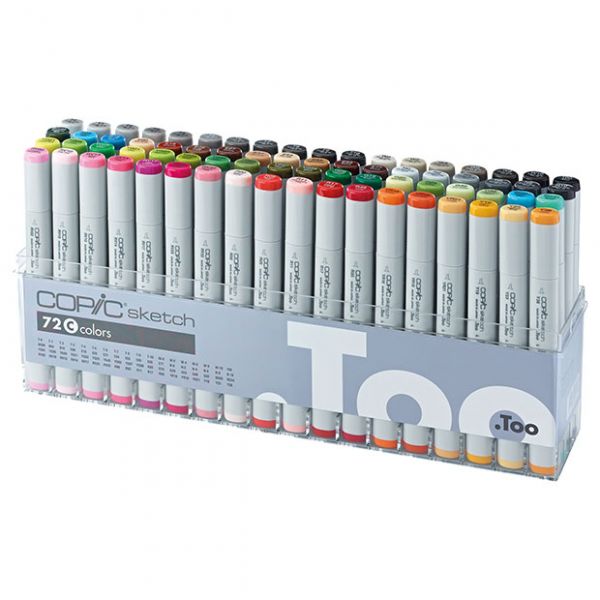 COPIC sketch 72 stuks Set C