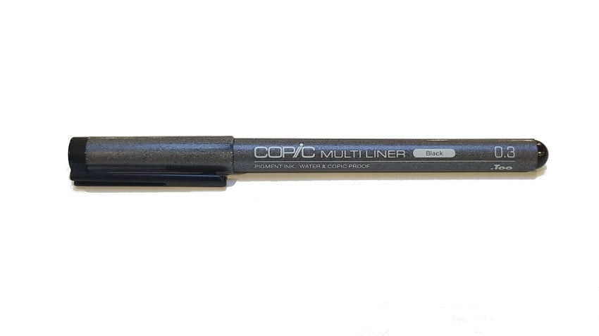 Copic Multiliner Classic zwart 0,3mm