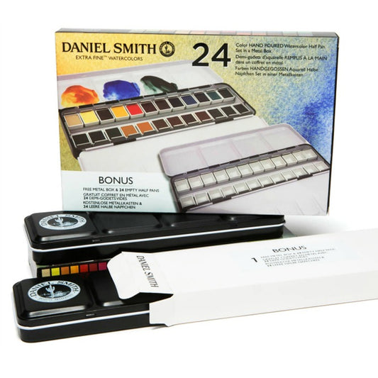 Luxe blik Set Daniel Smith set 24 napjes Watercolor