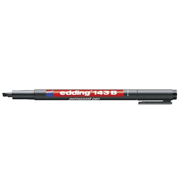 Edding 143 B Zwart 1-3mm OHP marker permanent Fine