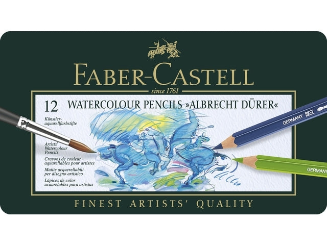 Aquarelpotloden Dürer 12 set Faber Castell