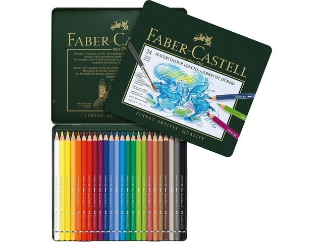 Aquarelpotloden Dürer 24 set Faber Castell