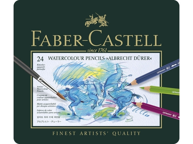 Aquarelpotloden Dürer 24 set Faber Castell