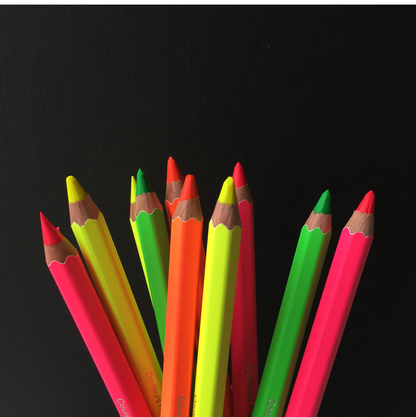 FLUO Geel Neon 491.240 Maxi Kleurpotlood Caran d'ache