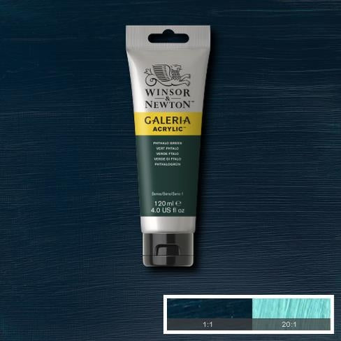  120ml  522 S1  Phtalo Green Galeria Acryl