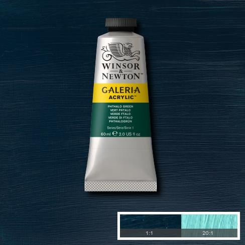  60ml  522 S1  Phtalo Green Galeria Acryl