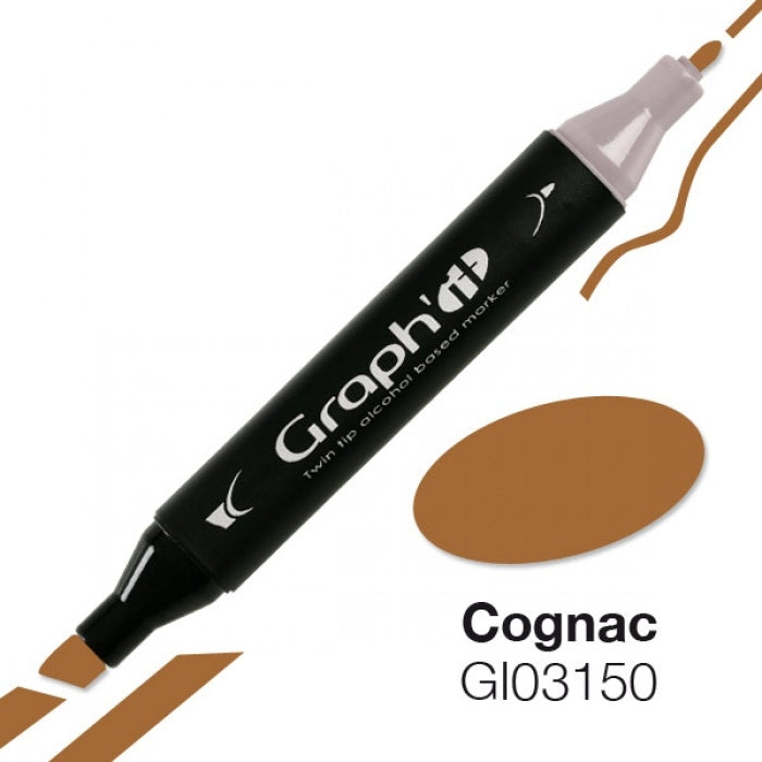 Graph'it marker 3150 Cognac