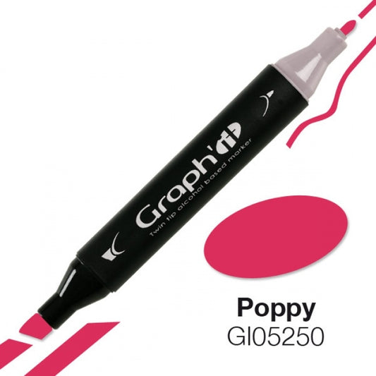 Graph'it marker 5250 Poppy