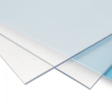 Kunststof Soft plaatje 30x40 cm Transparant (soort Soft Linoleum)