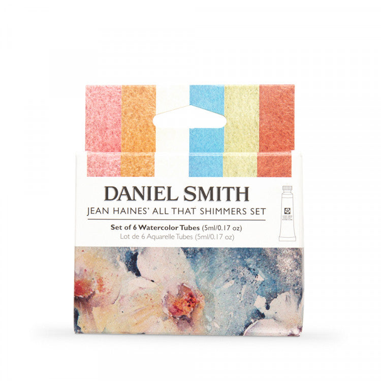 Jean Haines Shimmers Watercolor Set Daniel Smith set 6 tubes 5ml