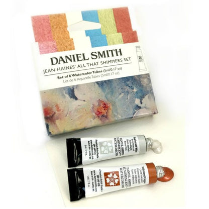 Jean Haines Shimmers Watercolor Set Daniel Smith set 6 tubes 5ml