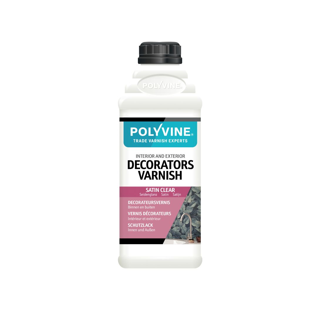 Vernis Polyvine, decorateurs vernis, Mat, Zijdeglans of Hoogglans