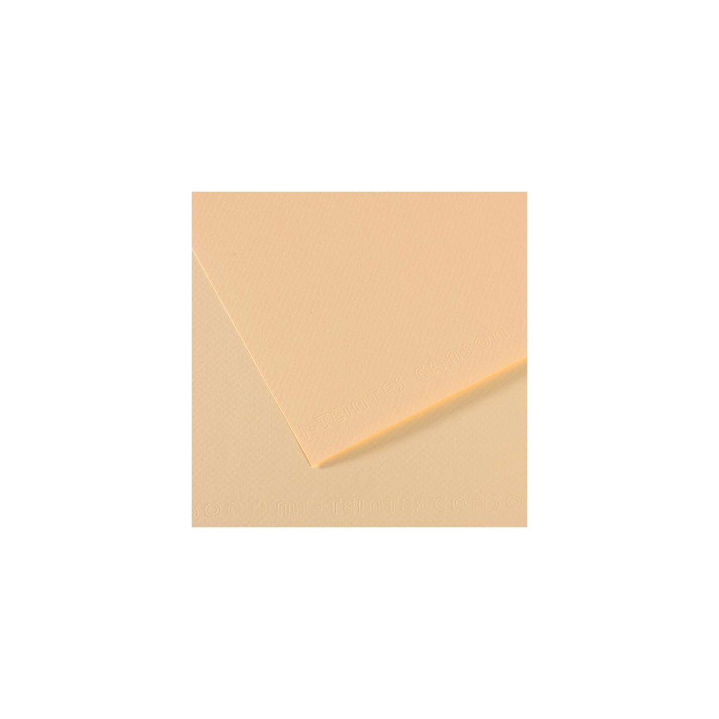 10 vel 160 grs Mi-Teintes gekleurd papier, no 111 ivoor zacht geel 50x65cm