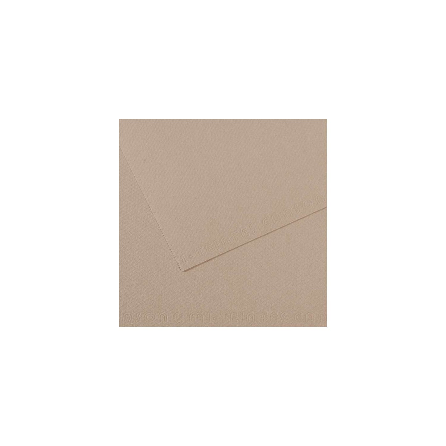 10 vel 160 grs Mi-Teintes gekleurd papier, no 122 midden grijs 50x65cm