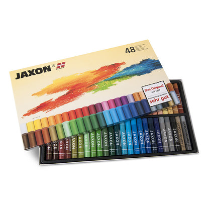 set oliepastel studiekwaliteit, was-pastelkrijtjes van Jaxon