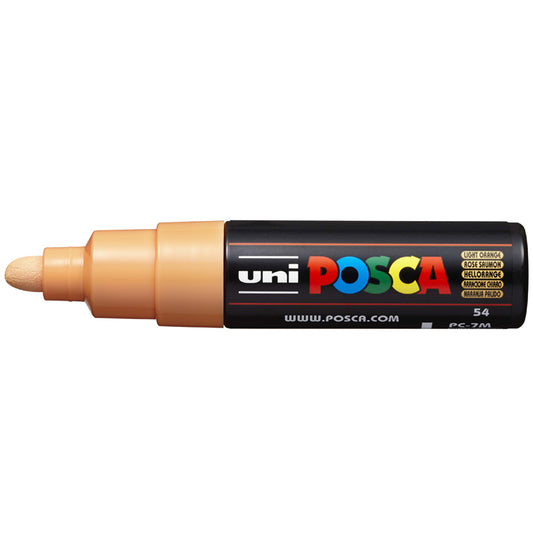 Posca verf stift PC7M (Licht) oranje / Bright Yellow