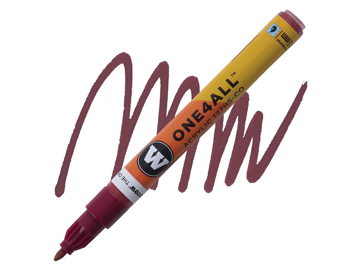 127HS 1.5mm BURGUNDYMolotow One4All Acryl Marker