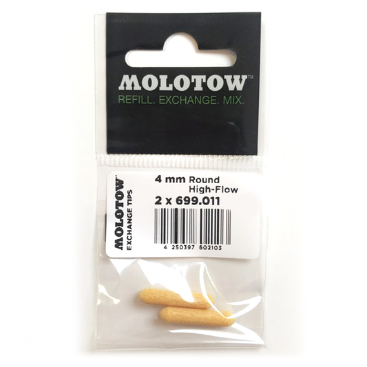 4mm Round High-Flow markerpunten Molotow