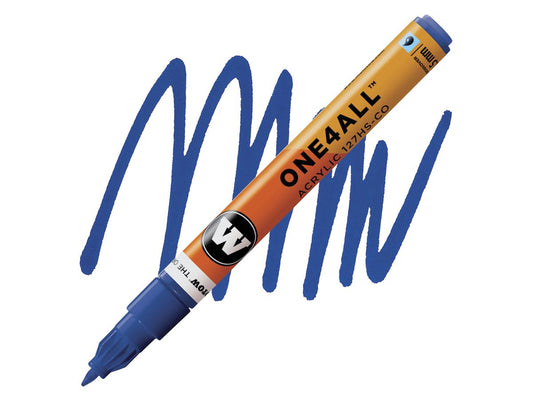 127HS 1.5mm TRUE BLUE Molotow One4All Acryl Marker