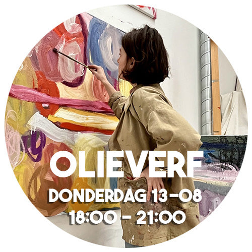 Donderdag 13 augustus 18:00 - 21:00 - Workshop Olieverf