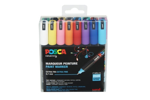 Posca PC1MR/16 set fineliner verf stiften