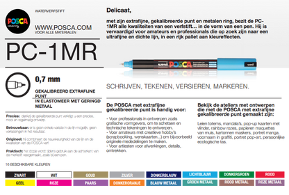 Posca PC1MR/16 set fineliner verf stiften