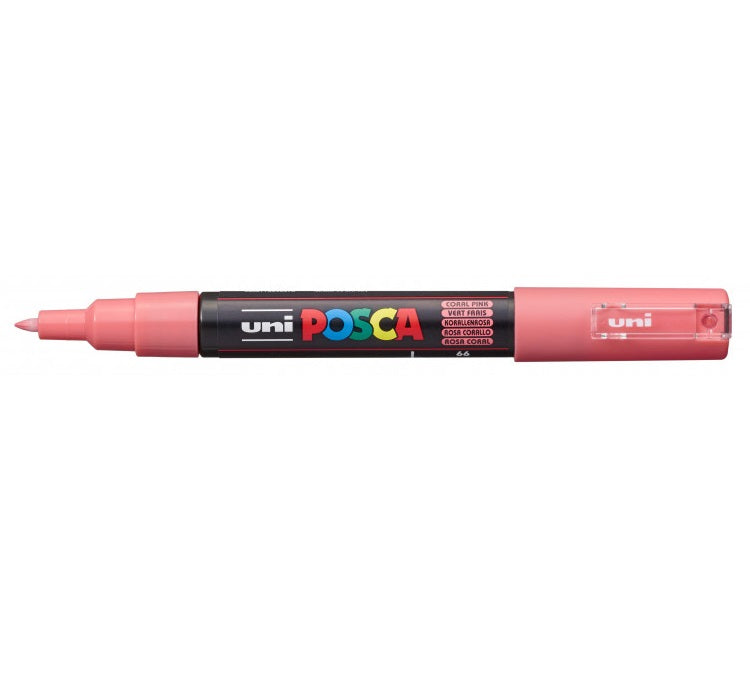 Posca verf stift PC1M Koraal Roze