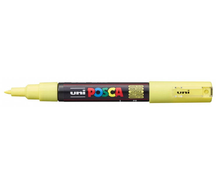 Posca verf stift PC1M Zon geel