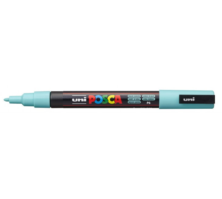 Posca verf stift PC3M Aqua groen