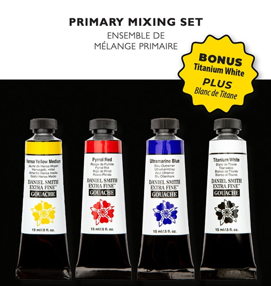 Primary Mixing Set Gouache Daniel Smith