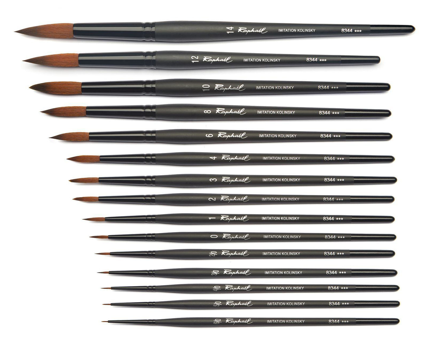 Raphael Stradivarius penseel aquarelverf 8344.3/0 imitatie kolinsky